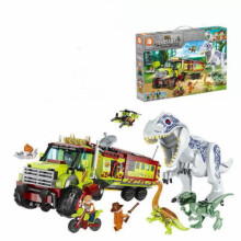 (Style A) Large Dinosaur Figure Big Size Indominus T Rex Blocks  Fit Lego Toys