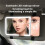 Car Sun Visor Vanity Mirror,Rechargeable Led 3 Light Modes,Dimmable Touch Screen,Side with 5 Magnification Mirror Image 4