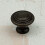 32mm Antique Brass Round Rustic Layered Knob 3