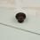 32mm Antique Brass Round Rustic Layered Knob 2