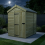 5 x 6 Apex Shed Tanalised (Single Door, No Windows) 2