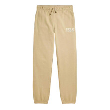 (10-12 Years, Beige) Ralph Lauren Childrens/Kids Logo Regular Joggers