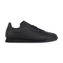 (8 UK, Black) Lonsdale Mens Lambo Side Stripe Trainers