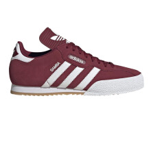 (13 UK, Burgundy) Samba Mens Samba Suede Trainers