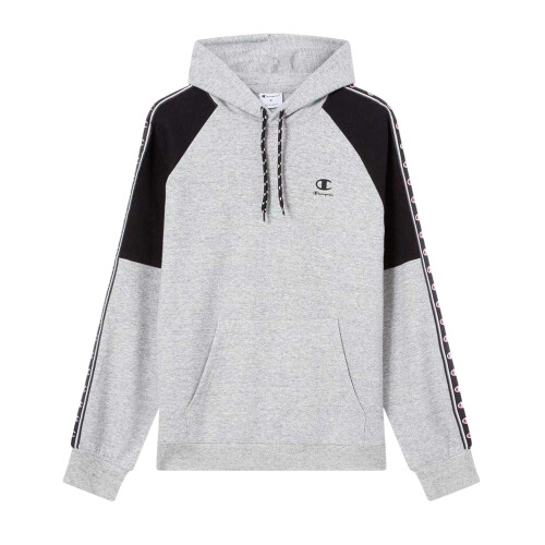 Champion (S, Grey Marl) Champion Mens Pullover Hoodie