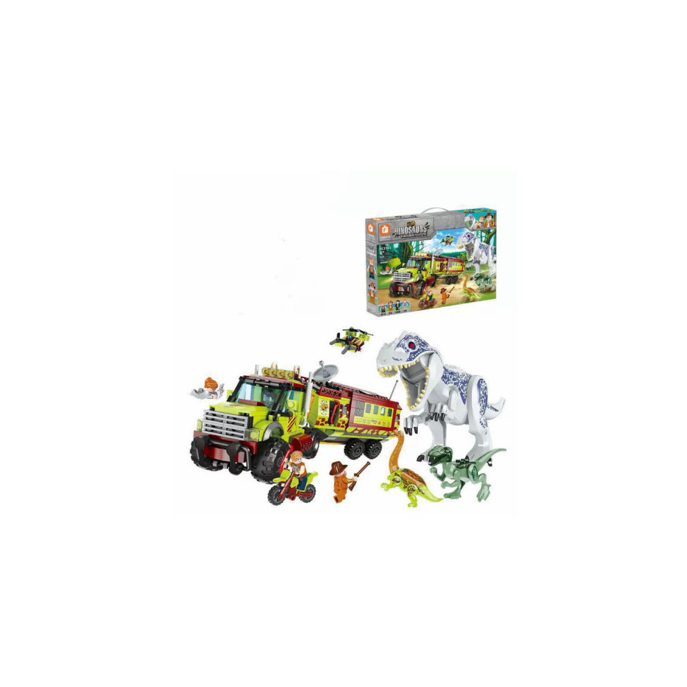 Photos - Action Figures / Transformers Large Dinosaur Figure Big Size Indominus T Rex Blocks Fit Lego Toys 1254698