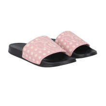 (4 UK, Pink) Minnie Mouse Womens/Ladies Minnie Mouse Leather Sliders