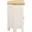 Seconique Windsor Corner TV Unit - Ivory/Oak 5