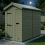 4 x 8 Apex Shed Tanalised (Double Door, No Windows) 3