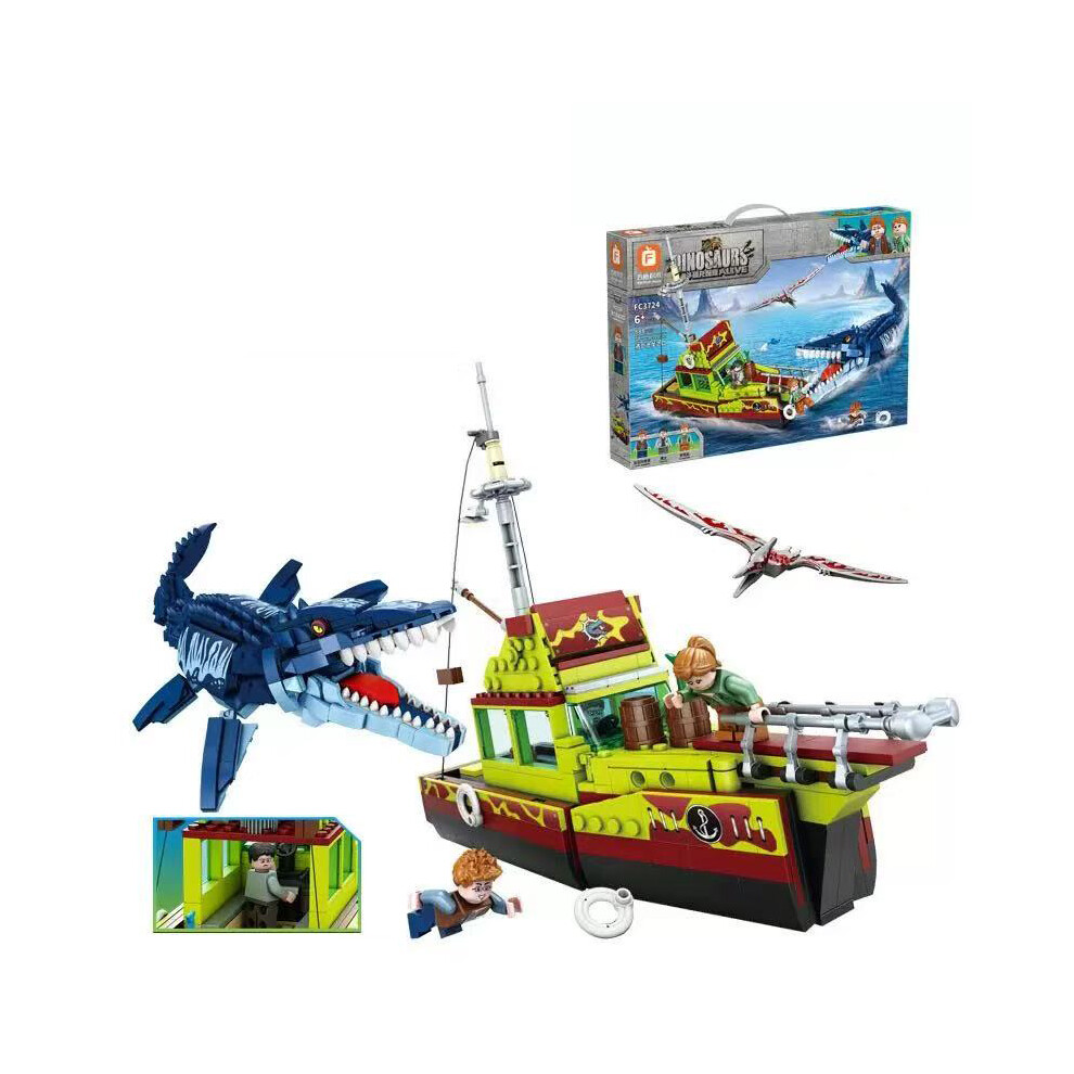 Photos - Action Figures / Transformers Large Dinosaur Figure Big Size Indominus T Rex Blocks Fit Lego Toys 244152563
