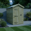 4 x 8 Apex Shed Tanalised (Single Door, No Windows) 3