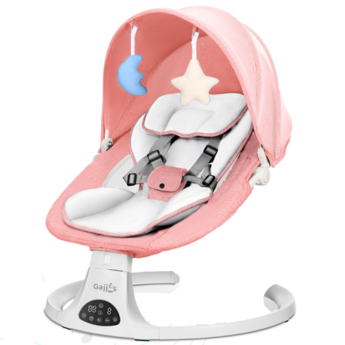 (Pink) FK Sports Baby Bouncer Electric Swing Chair