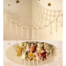 Teddy Hammock - Cuddly Toy Storage Hammock for Stuffed Animals - Teddy Bear Hanging Toy Storage - Soft Plush Toy Storage Net