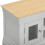 Seconique Bordeaux Small TV Stand - Pebble Grey/Oak 7