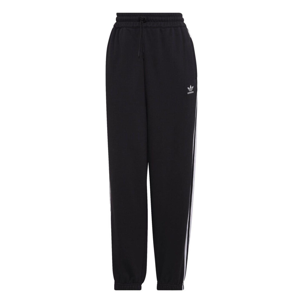 Adidas (4 Uk R, Black Print) Womens/Ladies Originals Relaxed Fit Jogging Bottoms