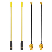 2PCS Meshtastic LoRa Soft Whip Antenna 868MHz Gain Omni SMA Male Connector 10dBi Antenna W/IPEX SMA Female B
