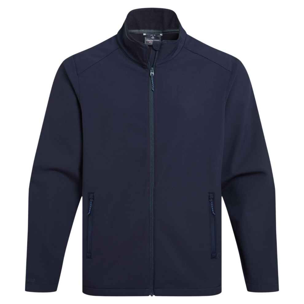Craghoppers (M, Dark Navy) Mens Expert Basecamp Ii Soft Shell Jacket