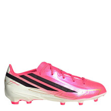 (3 UK Child, Pink) Adidas Childrens/Kids F50 League Firm Ground Football Boots