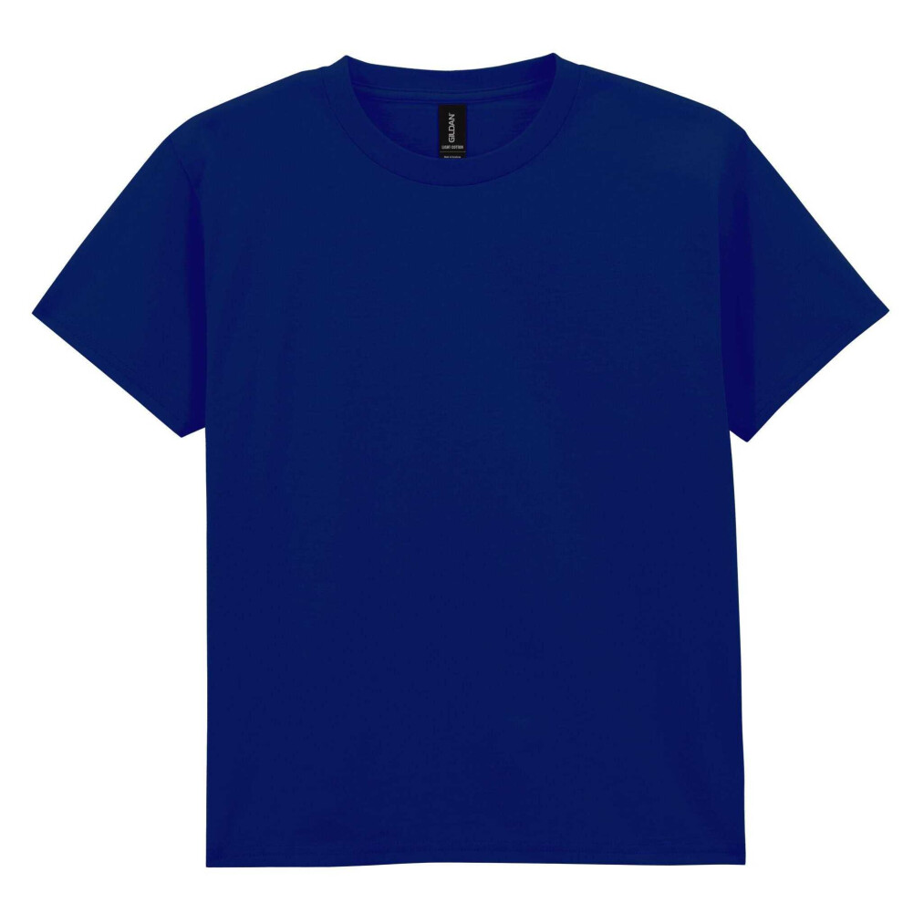 Gildan (9-11 Years, Navy Blue) Childrens/Kids Cotton Lightweight T-Shirt