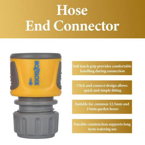 Hozelock Hozelock Soft Touch Hose End Connector Watering Fitting 1
