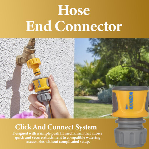 Hozelock Hozelock Soft Touch Hose End Connector Watering Fitting 2