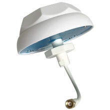 2.4Ghz 5.8Ghz Ceiling Antenna Indoor Omni Mushroom Antenna 2.4G High Gain with SMA Male,15CM Cables