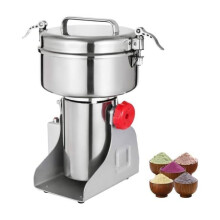 Moulin à Grains Électrique - ROYAL SWISS - 350g - 1800W - Acier Inoxydable - Protection Surcharge
