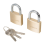 Silverline Silverline 307578 Keyed Alike Padlocks 40mm 2pk 2