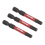Sealey Sealey AK8238 Hex 5mm Impact Power Tool Bits 50mm - 3pc 2