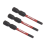 Sealey Sealey AK8236 Hex 3mm Impact Power Tool Bits 50mm - 3pc 2
