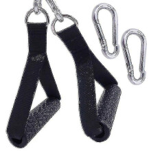 (Type 1) Triceps Trainingsseil kompatibel mit Gym Pulley Systemen für Cable Row Training