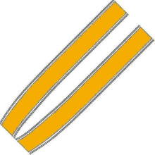 (R) Auton konepellin tarra, yhteensopiva Mini Cooperin kanssa, lämmönkestävä PVC-aurinkosuojattu koriste konepellille