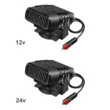 (12v 120w) Ohrievač do auta 12V 120W a 24V 200W na odmrazovanie čelného skla a vykurovanie interiéru s režimom ventilátora studeného vzduchu
