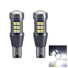 (white, T15) Lâmpada LED Compatível com T15 W16W 921 1400LM 6W para Luz de Marcha Atrás de Carros e Motos