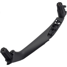 (Black, Rear-Left) Puxador Interior da Porta Compatível com BMW Série 5 G30 G31 G38 F90 2017-2021, Preto, Lado Dianteiro Direito
