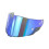 (Clear Blue) Visor de Capacete de Moto Compatível com KYT, Resistente a Risco e Proteção UV 1