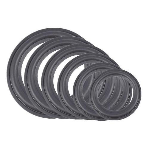 (4 inches) Kit de Reparo de Surround para Alto-falante, Compatível com 4 a 12 Polegadas, Borracha, 2 Peças 1