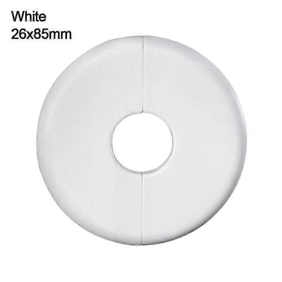 (White, 26X85mm) Faucet Decorative Cover Compatible With Multiple Pipes, Abs Heat & Corrosion Resistant For Pipe Hole Concealment 6955168002707