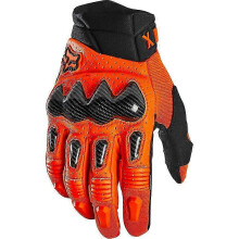 (Orange, XL) Luvas de Moto Homem Resistente ao Desgaste Transpiravel para Esportes