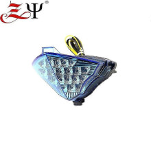 (Transparent) LED Tail Light compatible with Yamaha YZF R1 2004-2006 with Integrated Indicators