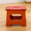 (Red, S) Foldable Step Stool, S and L Sizes, Portable Foldable Design for Space Saving 1