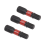 Sealey Sealey AK8213 Hex 5mm Impact Power Tool Bits 25mm - 3pc 2
