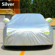 (Silver, Insignia B 2017-2023) Car Cover compatible with Opel Insignia A B 2008-2023, Outdoor Waterproof UV Protection Full Vehicle Cover