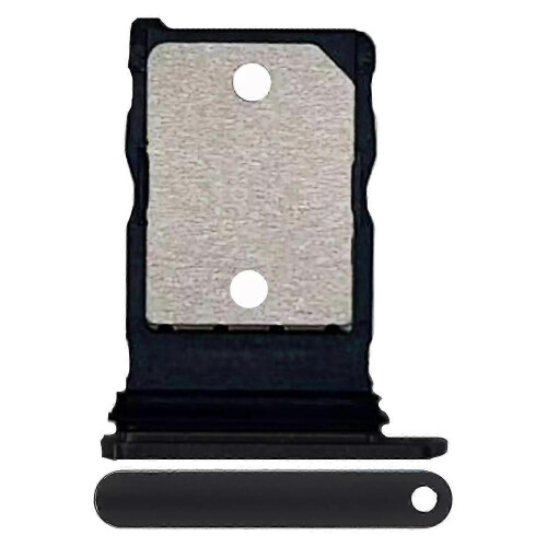 (Black) Replacement SIM Card Tray compatible with Google Pixel 9 Pro XL, Durable