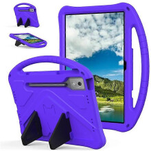 (Purple) Lenovo Idea Tab Pro TB-373FU -yhteensopiva tablettikotelo, suojakotelo jalustalla iskujen ja naarmujen suojaamiseksi