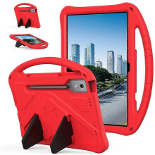 (Red) Lenovo Idea Tab Pro TB-373FU -yhteensopiva tablettikotelo, suojakotelo jalustalla iskujen ja naarmujen suojaamiseksi