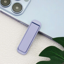 (Orange pink) Phone Holder with Strong Adhesive, Anti-Slip and Angle Adjustable for Desktop, Multiple Colours Available
