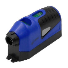 (Blue) Laser-Linienmarkierer, blau, Mini, ohne Batterie, 136 x 68 x 46 mm, 50 Stück für Baustellenmarkierung