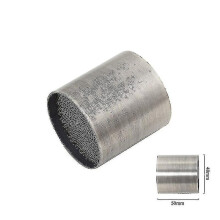 (48mm 50mm) Silenciador catalítico de escape para motocicleta compatible con tubos de 35 mm, 42 mm, 48 mm y 53 mm, acero inoxidable ISO9001.
