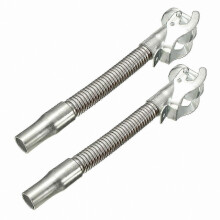 (2pcs) Kraftstoffzapfpistole kompatibel mit Kfz-Dieseltanks, rostfreier Edelstahlauslauf, langer Schwanenhals für Benzinkanister